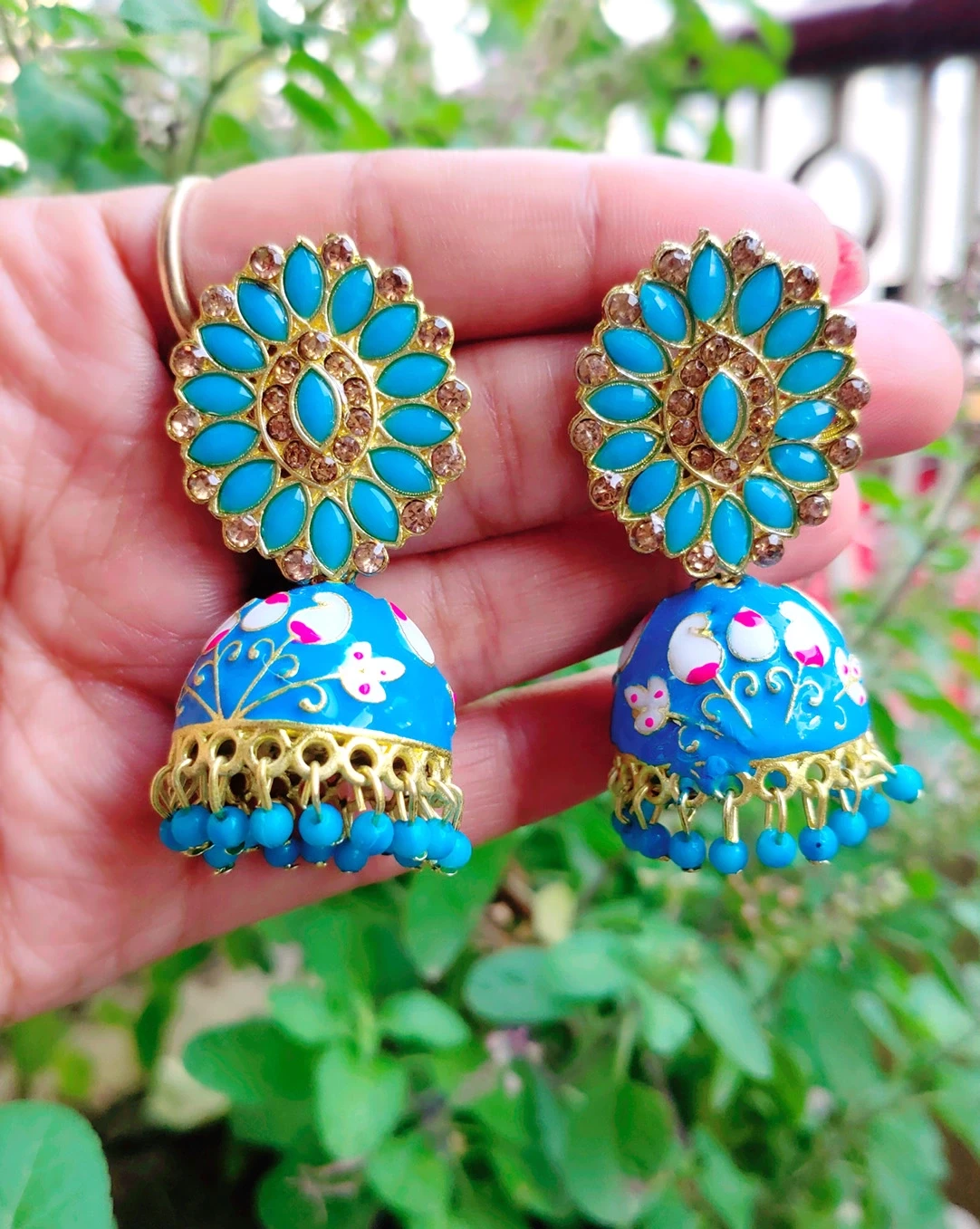 Imitation Pear jhumka